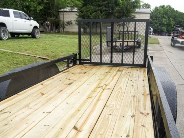 6.4×16 Straight Deck Utility Trailer (2) 3500lb Axles - Image 10