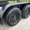 6.4×16 Straight Deck Utility Trailer (2) 3500lb Axles - Image 12