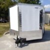 8.5×14 V-Nose Enclosed Trailer – Diamond Plate Floor Storage - Image 2