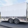 8.5×14 V-Nose Enclosed Trailer – Diamond Plate Floor Storage - Image 6
