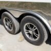 8.5×14 V-Nose Enclosed Trailer – Diamond Plate Floor Storage - Image 9