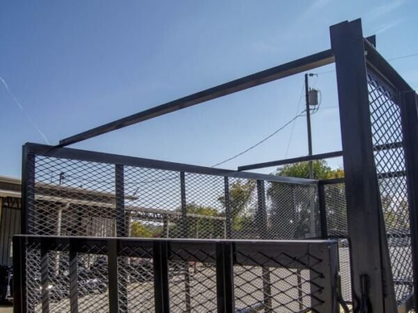 6.4′ X 14′ Tandem Axle Straight Utility Trailer – Mesh 6′ Sides - Image 14