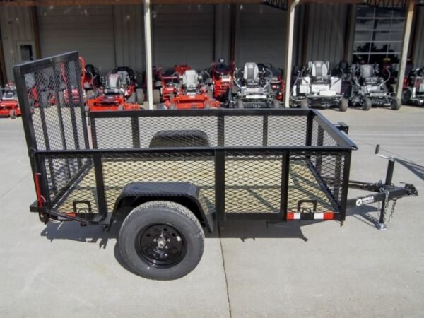 5×8 Straight Deck Utility Trailer with 2ft Mesh Side 3500lb Axle - Image 5