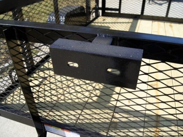 5×8 Straight Deck Utility Trailer with 2ft Mesh Side 3500lb Axle - Image 9