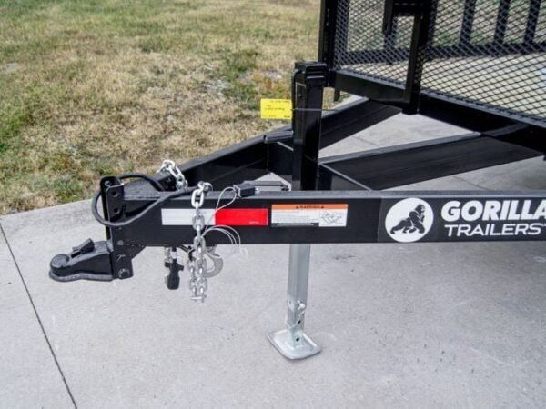 7×20 Hybrid Dump Utility Trailer with 3ft Sides Equipment (2) 7K Axles - Image 10