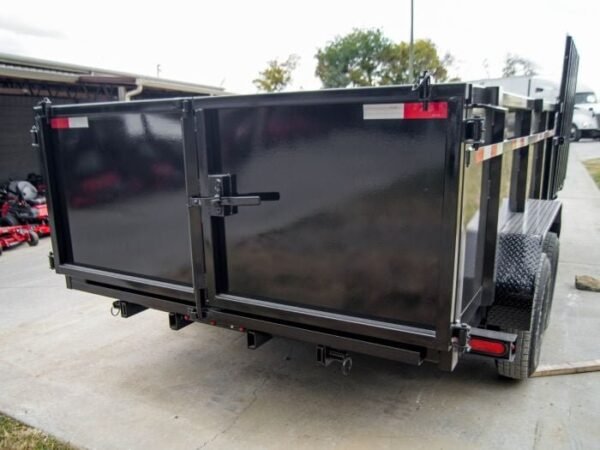 7×20 Hybrid Dump Utility Trailer with 3ft Sides Equipment (2) 7K Axles - Image 15