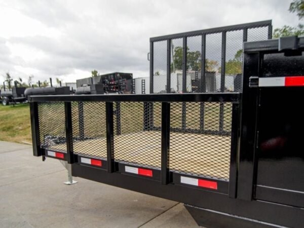 7×20 Hybrid Dump Utility Trailer with 3ft Sides Equipment (2) 7K Axles - Image 19