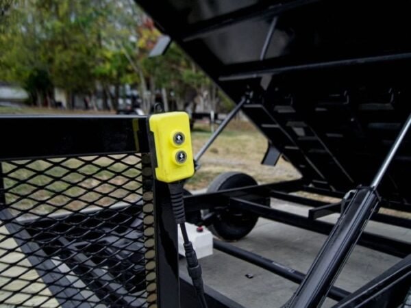 7×20 Hybrid Dump Utility Trailer with 3ft Sides Equipment (2) 7K Axles - Image 23