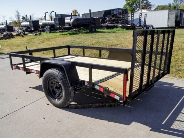 6.4×10 Dovetail Utility Trailer 3,500lb Axle - Image 3