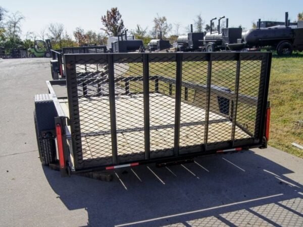 6.4×10 Dovetail Utility Trailer 3,500lb Axle - Image 4