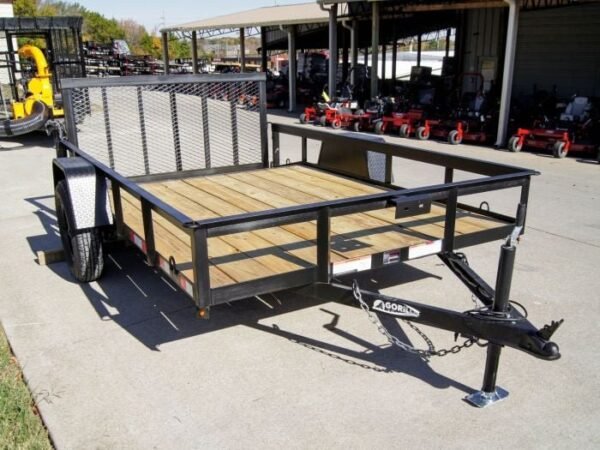 6.4×10 Dovetail Utility Trailer 3,500lb Axle - Image 7