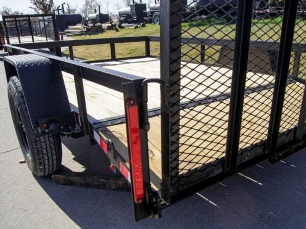 6.4×10 Dovetail Utility Trailer 3,500lb Axle - Image 12