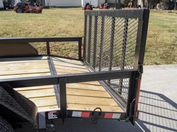 6.4×14 Dovetail Utility Trailer (2) 3500 Axles - Image 11