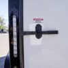 7×14 Enclosed Trailer White V-Nose Blackout Package (2) 3,500lb Axles - Image 12