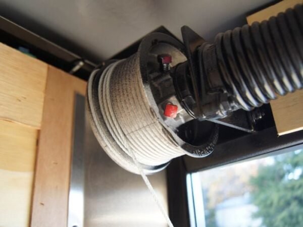 7×14 Enclosed Trailer Black V-Nose Blackout Package 3,500lb Axle Storage - Image 15