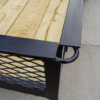 6.4×12 Dovetail Utility Trailer with 1ft Mesh Sides 3,500lb Axle