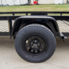6.4×12 Dovetail Utility Trailer with 1ft Mesh Sides 3,500lb Axle - Image 3