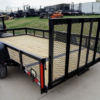 6.4×12 Dovetail Utility Trailer with 1ft Mesh Sides 3,500lb Axle - Image 4