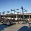 6.4 x 16 Straight Deck Tandem Axle Utility Trailer w/ 6ft Ladder Racks