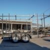 6.4 x 16 Straight Deck Tandem Axle Utility Trailer w/ 6ft Ladder Racks - Image 2