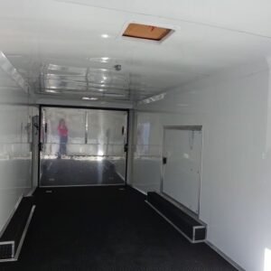 Enclosed Trailer 8.5’x26′ Black – Cargo Car ATV Hauler Storage