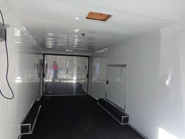 Enclosed Trailer 8.5’x26′ Black – Cargo Car ATV Hauler Storage
