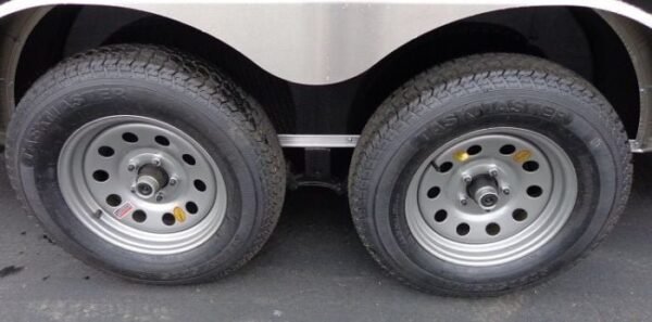 Enclosed Trailer 6’x16′ Black – V-Nose Cargo Equipment Car ATV Storage - Image 12
