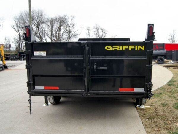 7×16 Telescopic Dump Trailer with 3ft Sides (2) 7K Axles - Image 6
