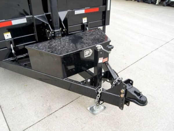 7×16 Telescopic Dump Trailer with 3ft Sides (2) 7K Axles - Image 10