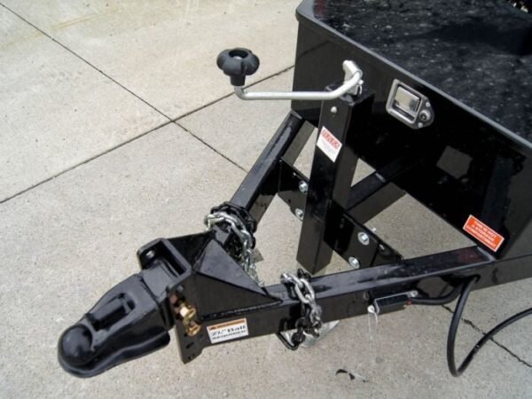7×16 Telescopic Dump Trailer with 3ft Sides (2) 7K Axles - Image 13