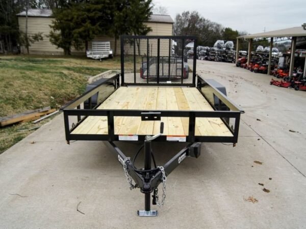 6.4×14 Straight Deck Off Road ATV/UTV Utility Trailer (2) 3,500lb Axles - Image 2