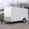 6×12 V-Nose Enclosed Trailer 3,500lb Axle - Image 2
