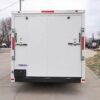 7×16 White V-Nose Enclosed Trailer Lawn Mower Cargo Trailer Storage - Image 5