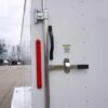 7×16 White V-Nose Enclosed Trailer Lawn Mower Cargo Trailer Storage - Image 12