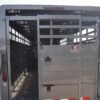 24ft Charcoal Gooseneck Livestock Trailer with Padded Floors (2) 7K Axles - Image 21