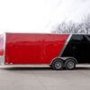Enclosed Trailer 8.5’x22′ Red & Black – Car Hauler Storage - Image 4