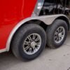 Enclosed Trailer 8.5’x22′ Red & Black – Car Hauler Storage - Image 15