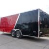 Enclosed Trailer 8.5’x22′ Red & Black – Car Hauler Storage - Image 5