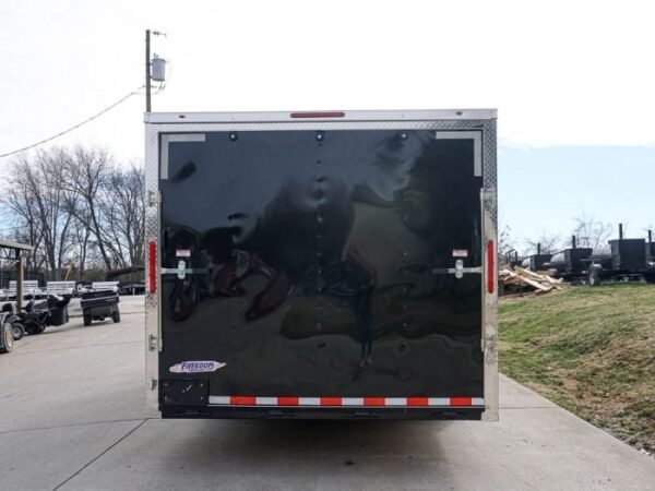 Enclosed Trailer 8.5’x22′ Red & Black – Car Hauler Storage - Image 8