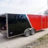 Enclosed Trailer 8.5’x22′ Red & Black – Car Hauler Storage - Image 6