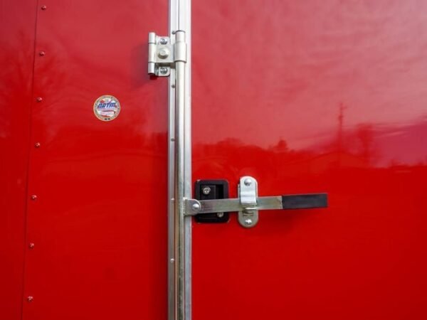 Enclosed Trailer 8.5’x22′ Red & Black – Car Hauler Storage - Image 14