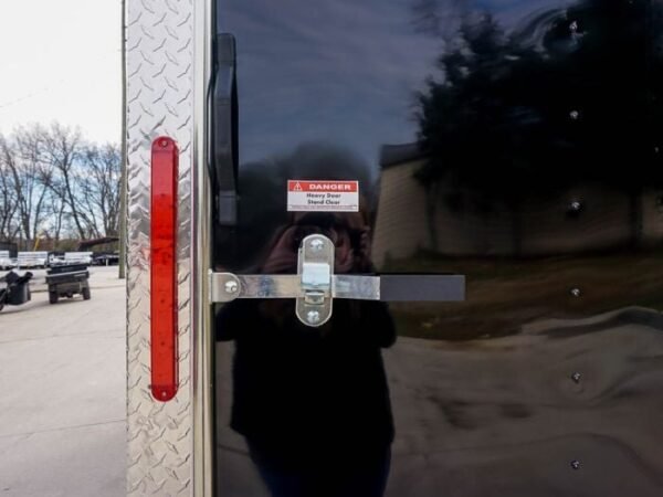 Enclosed Trailer 8.5’x22′ Red & Black – Car Hauler Storage - Image 13