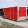 Enclosed Trailer 8.5’x22′ Red & Black – Car Hauler Storage - Image 9
