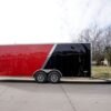Enclosed Trailer 8.5’x22′ Red & Black – Car Hauler Storage - Image 10