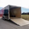 Enclosed Trailer 8.5’x22′ Red & Black – Car Hauler Storage - Image 11