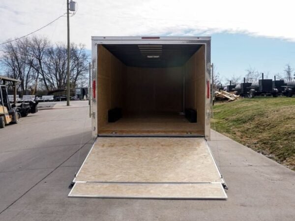 Enclosed Trailer 8.5’x22′ Red & Black – Car Hauler Storage - Image 12