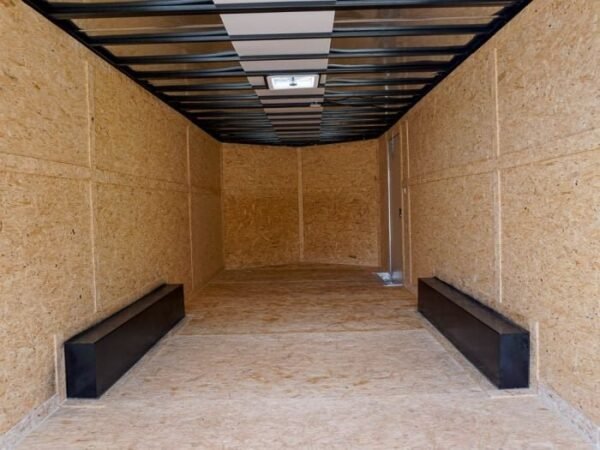 Enclosed Trailer 8.5’x22′ Red & Black – Car Hauler Storage - Image 16