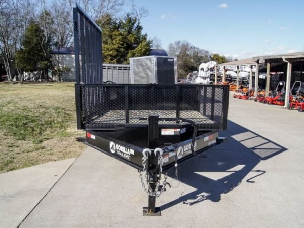 7×20 Hybrid Utility Dump Trailer 2ft Sides with Box (2) 7K Axles - Image 3