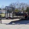 7×20 Hybrid Utility Dump Trailer 2ft Sides with Box (2) 7K Axles - Image 4