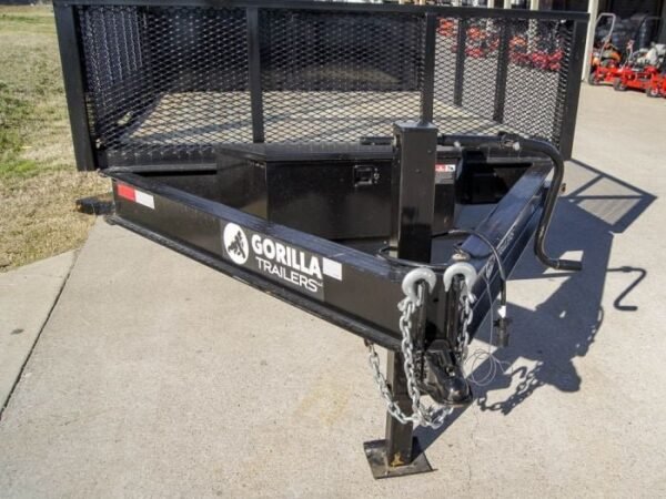 7×20 Hybrid Utility Dump Trailer 2ft Sides with Box (2) 7K Axles - Image 12